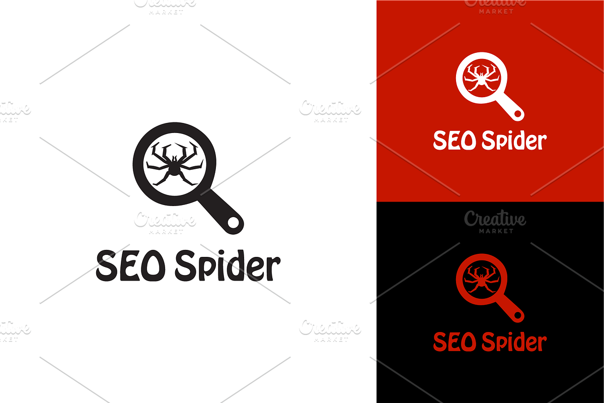 Seo Spider Logo, a Design Template by zaqilogo