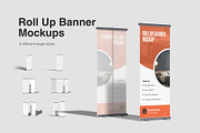 Roll-Up Banner Mockups, an Advertising Mockup by graphiccrew (Thumbnail 1 of 10)
