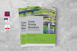 Case Study Booklet, a Brochure Template by obidullah_01