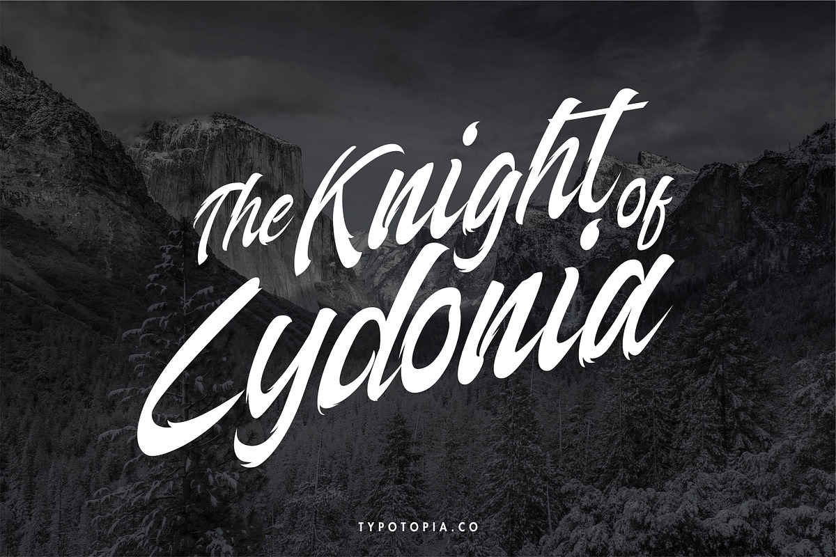 Arthas, a Script Font by edukka (Photo 6 of 8)