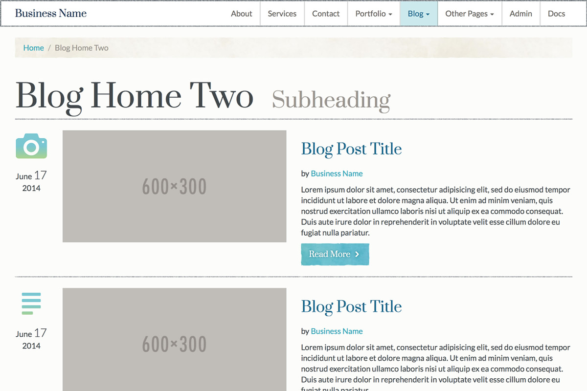 Quarelle- Watercolor Bootstrap UI Ki, a Bootstrap Template by The Clever UI Company (Photo 5 of 5)