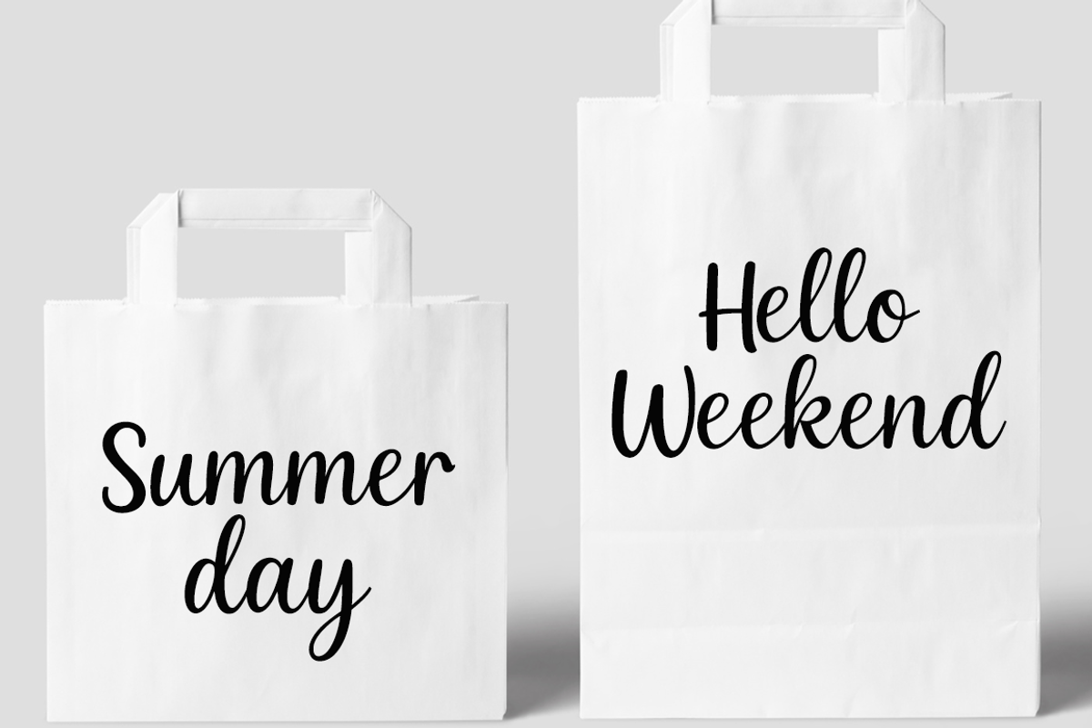 Saturday vibes font, a Handwritten Font by cocodesign (Photo 3 of 7)