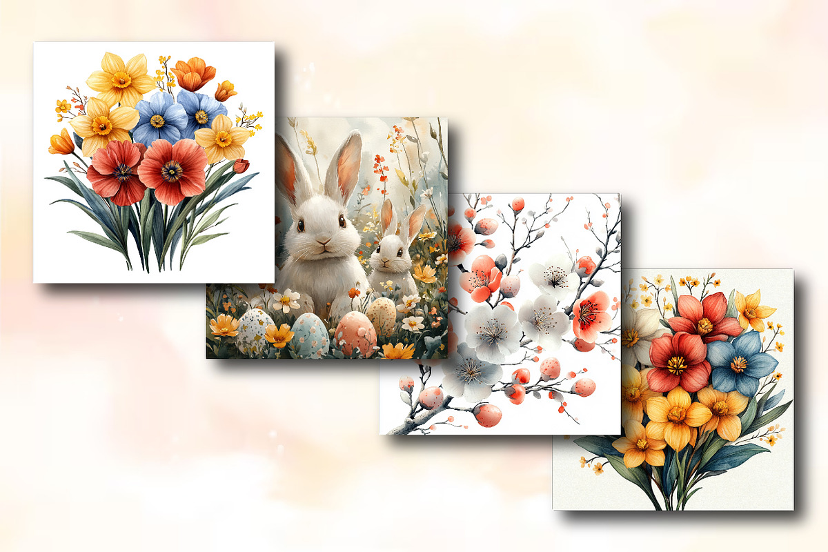 Nature Inspired Easter Papers, a Background Photo by RobertsArt (Photo 3 of 5)
