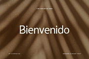 Bienvenido Sans Serif Font, a Sans Serif Font by UICreative (Thumbnail 1 of 13)