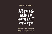 Palmira- Handwritten Font, a Handwritten Font by Visual Blends (Thumbnail 2 of 9)