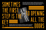 Bondie Blur, a Sans Serif Font by Craft Supply Co. (Thumbnail 6 of 8)