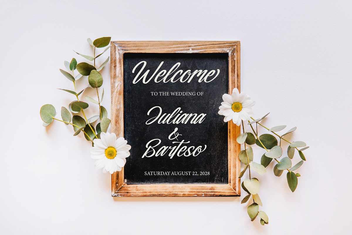 Nostalgic Pictures Calligraphy Font, a Script Font by Letterena Studios Script (Photo 3 of 15)