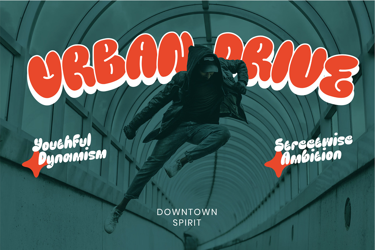 Khuby Chib Creative Bubble Font, a Script Font by Catalystco Studio (Photo 4 of 7)