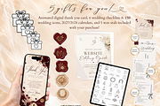 Wedding Website Template Editable, a Social Media Template by Digiteve (Thumbnail 5 of 7)