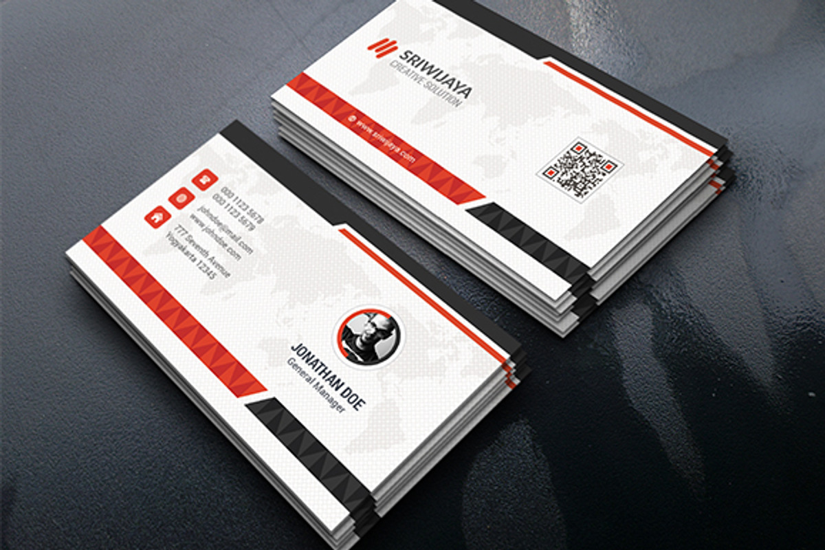 Corporate Business Card, a Business Card Template by InfinityArt (Photo 2 of 2)