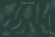 Gold and green, a Decorative Illustration by TatiArti (Thumbnail 15 of 17)