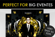 Black Party Template, a Templates & Theme by sonnyflyer (Thumbnail 1 of 3)