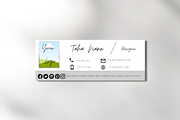 Email Signature Canva Template, an Email Template by tahananeart (Thumbnail 4 of 6)
