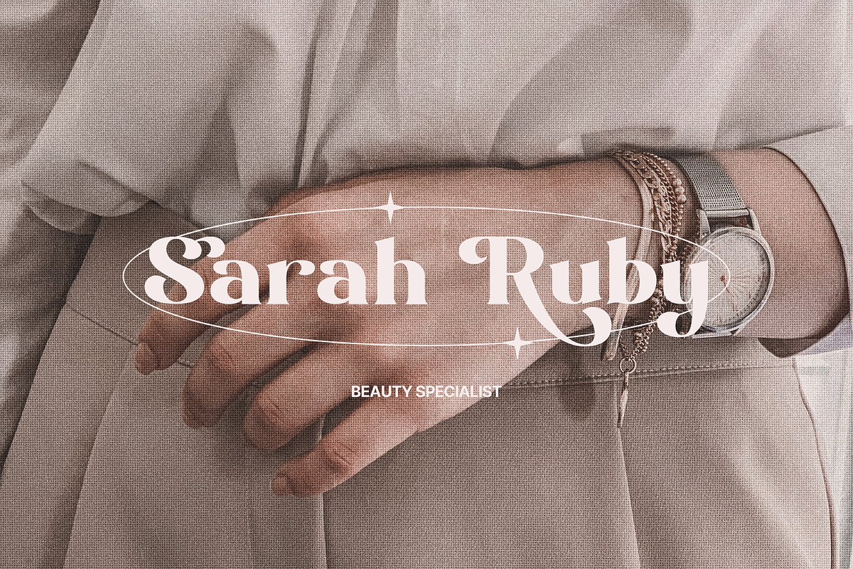 Modern Negra - Social Media Typeface, a Serif Font by Sohel Studio (Photo 8 of 9)