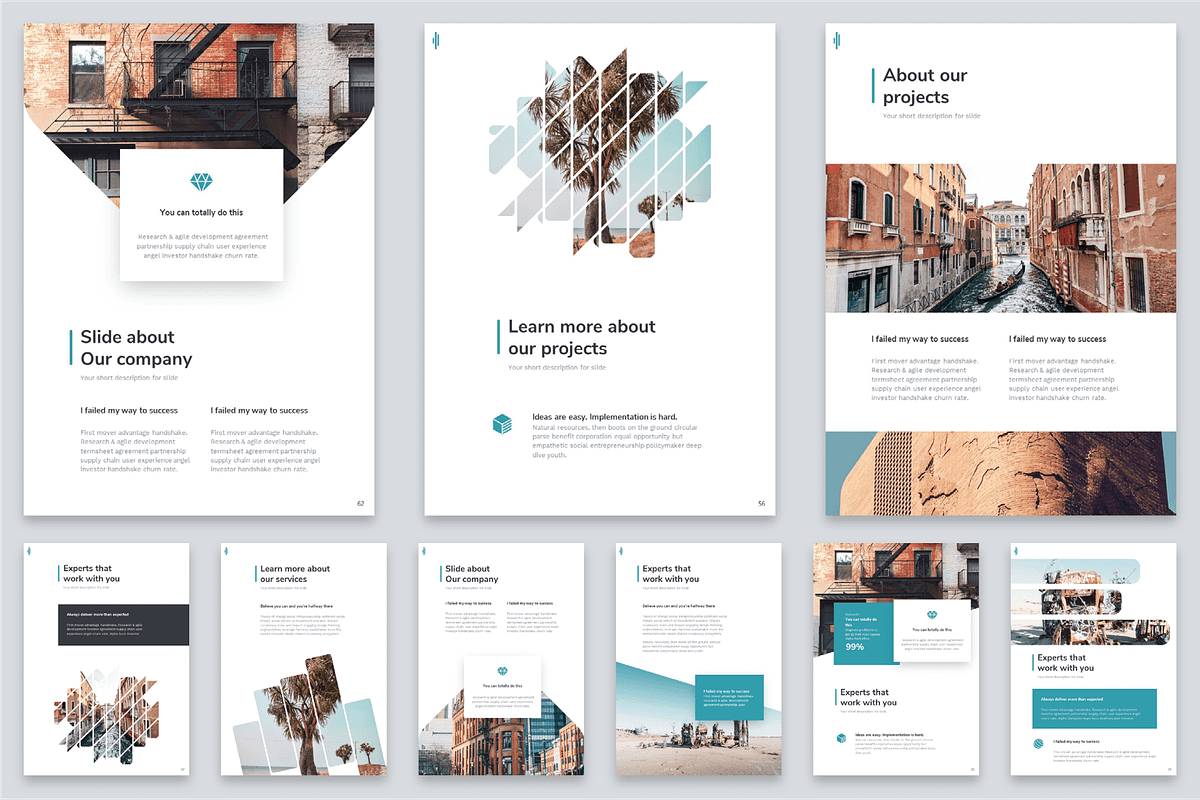 Shift Powerpoint Template - US & A4, a Presentation Template by Reshapely (Photo 14 of 25)