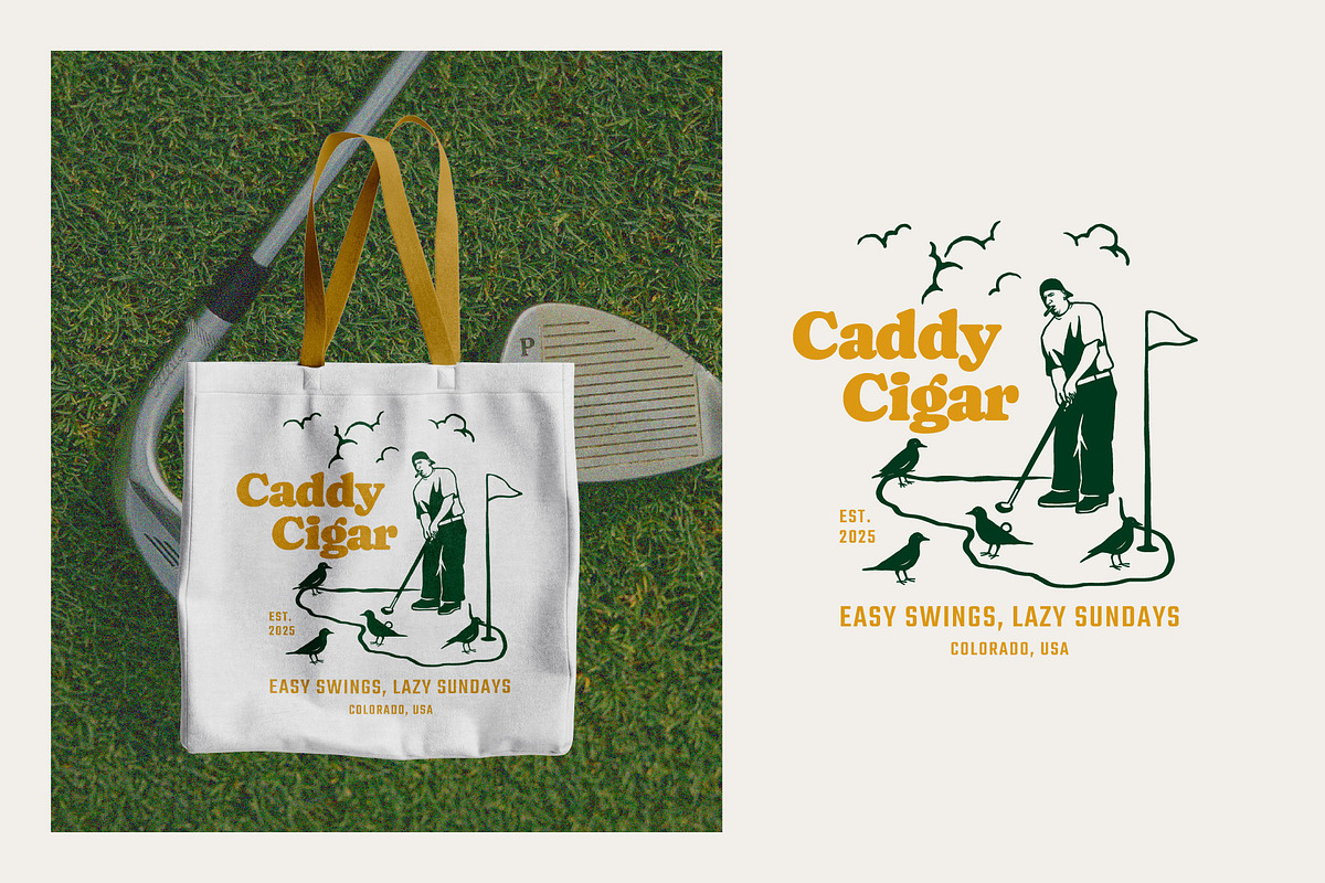 Golf Vintage Graphic, a Sport Illustration by Skilline Supply Co. (Photo 10 of 12)