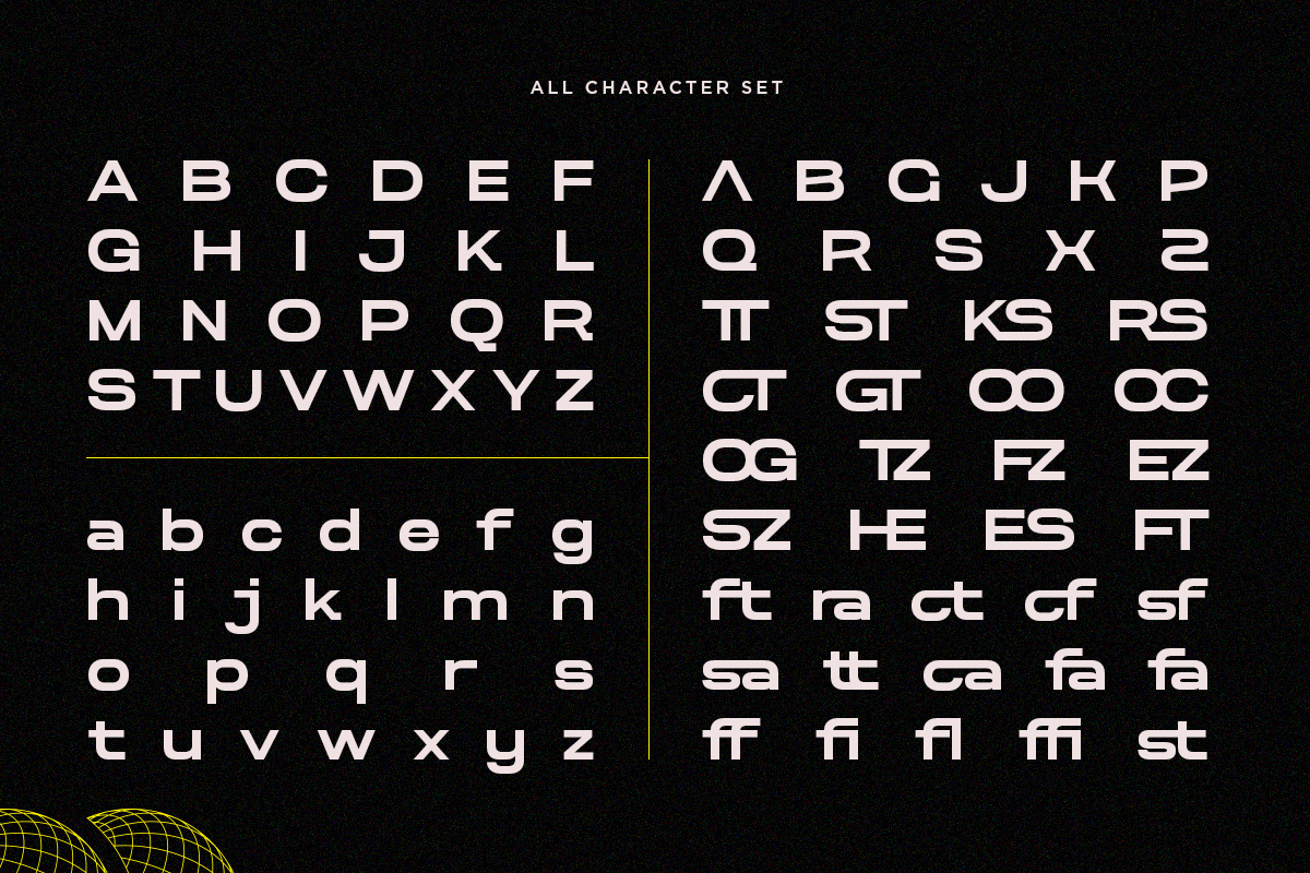 Ciberus - Modern Extended Sans Font, a Sans Serif Font by NexaLine (Photo 6 of 10)