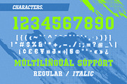 Megrush - Sport Display Font, a Serif Font by Snape Design Studio (Thumbnail 4 of 12)