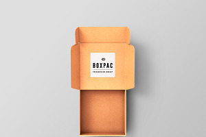 Food Packaging Box Mockups