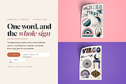 Good Word Zodiac Sticker Sheets, an Object Graphic by Jakayla Digital Co (Thumbnail 9 of 12)