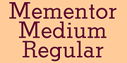 Mementor, a Slab Serif Font by Wooden Type Fonts (Thumbnail 1 of 6)
