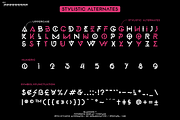 BlackSun, a Font by inumocca_type (Thumbnail 10 of 11)