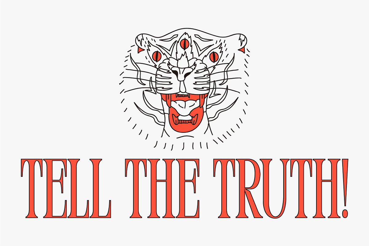 Fonts + Illustration Bundle, a Blackletter Font by Kulturë Type (Photo 5 of 9)