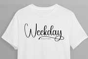 Holiday | Script Font, a Handwritten Font by Scratchones (Thumbnail 3 of 9)