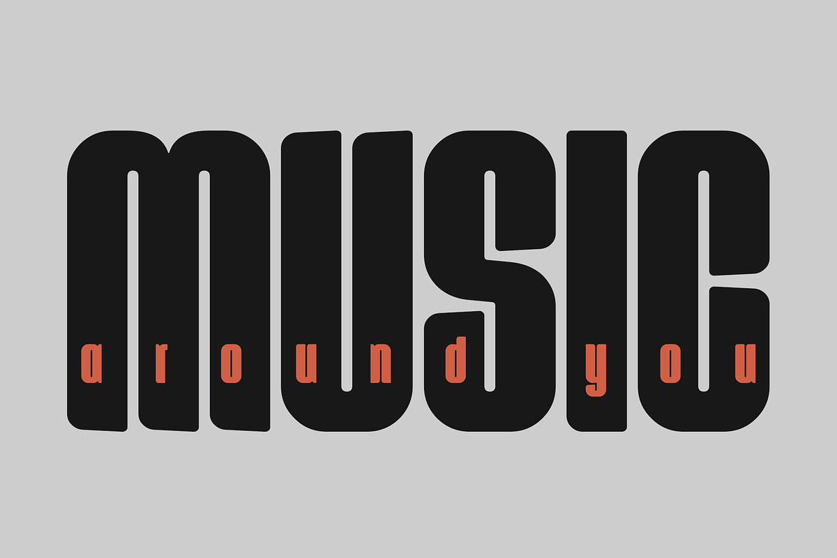 Krusht — Ultra Condensed Font, a Sans Serif Font by TirionType (Photo 2 of 9)
