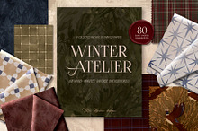 80 Hand-Painted Vintage Backgrounds by  in Graphics