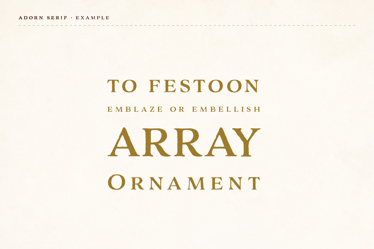 Adorn Collection, a Sans Serif Font by Laura Worthington (Photo 39 of 62)