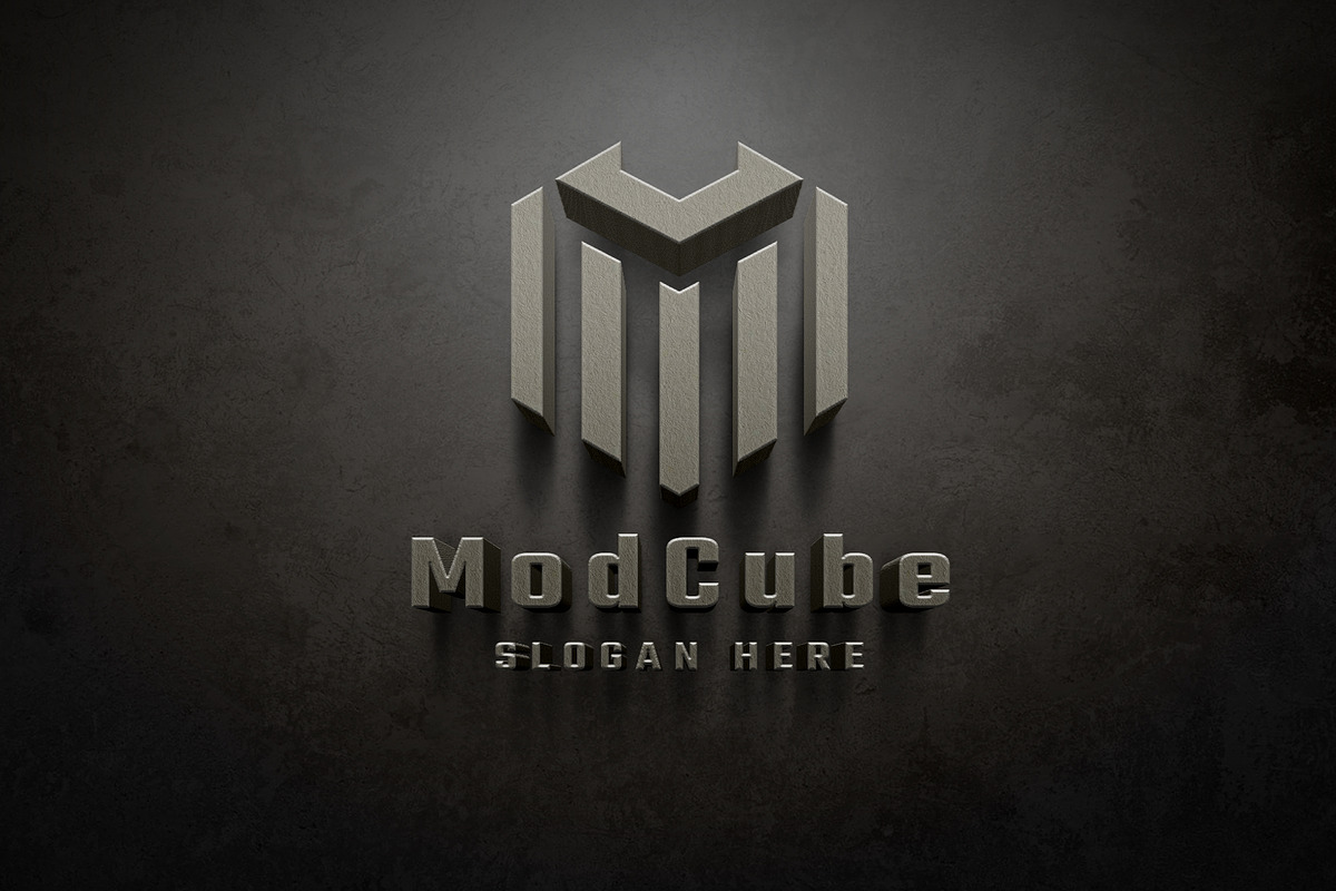 Mode Cube Letter M Logo, a Branding & Logo Template by Design_Planet (Photo 4 of 5)