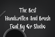 Anthasena Fortepuire, a Handwritten Font by QR Design Studio (Thumbnail 3 of 6)