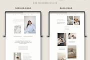Minimalist Website for Services, a Wix Template by Ton Rêve Design Studio (Thumbnail 5 of 7)