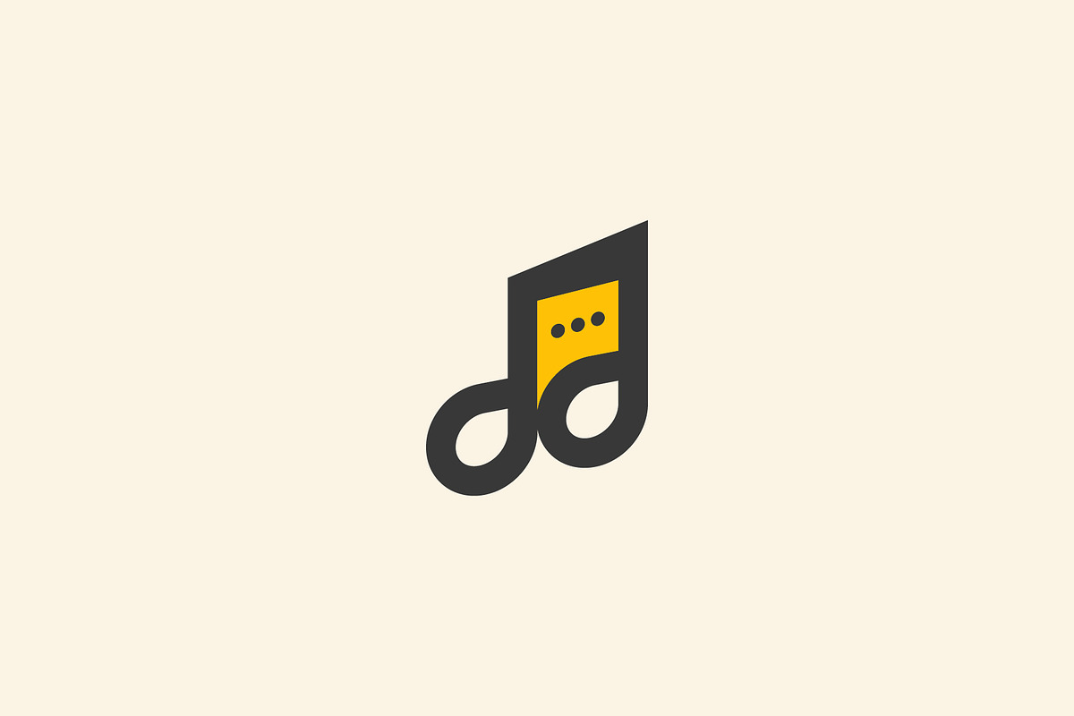 Music Chat logo Design Vector, a Branding & Logo Template by Vectoryzen (Photo 1 of 2)
