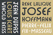 HandDeco Regular, a Sans Serif Font by Satchel & Sage (Thumbnail 3 of 5)