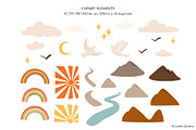 Groovy abstract landscape creator, a Decorative Illustration by LyubovZaytseva (Thumbnail 13 of 18)