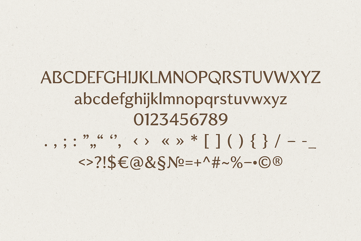 Soft Boheme Font, a Sans Serif Font by gafaroff studio (Photo 6 of 7)
