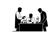This Scientist Lab Silhouettes, an Illustration by Amazin_art (Thumbnail 19 of 31)