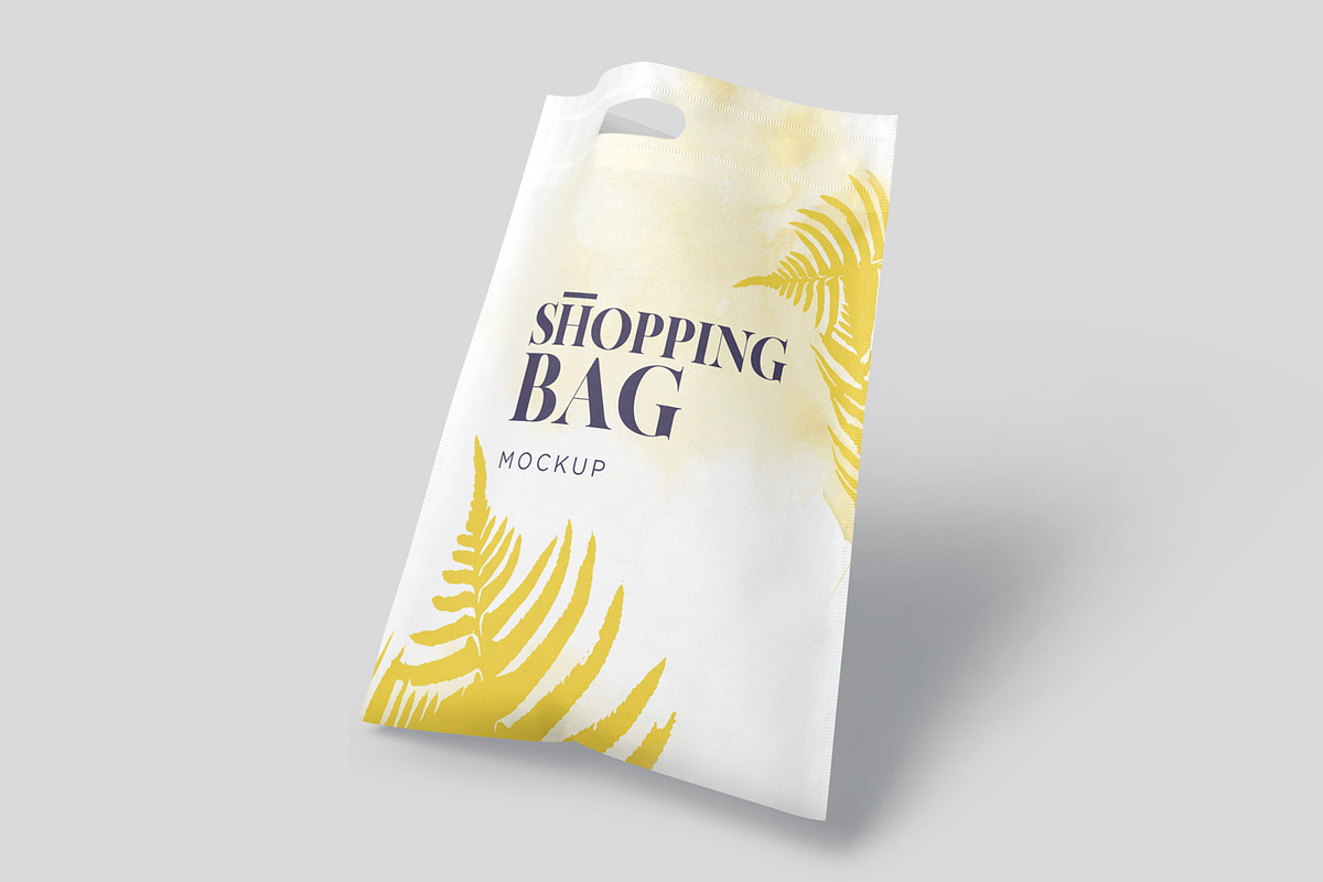 Non Woven D Cut Bag Mockups, a Product Mockup by GfxFoundry (Photo 4 of 6)