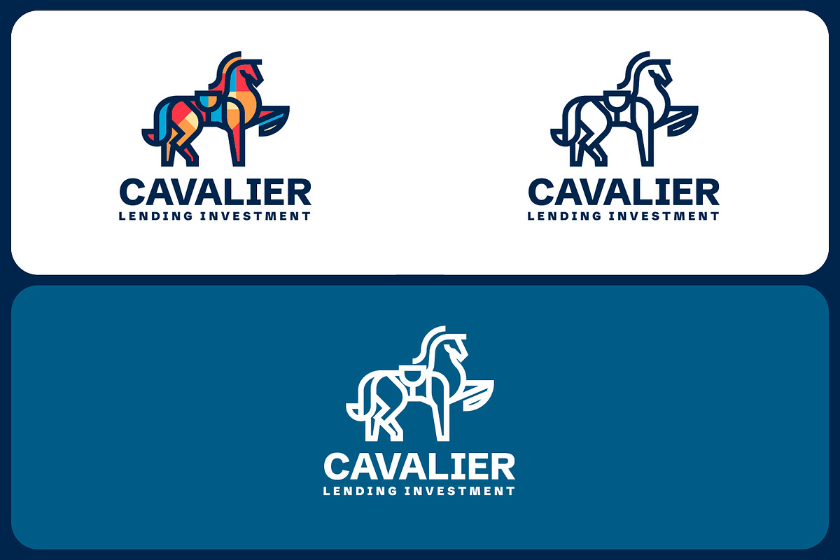 Cavalier - Modern Horse Logo, a Branding & Logo Template by Suhandi (Photo 3 of 4)
