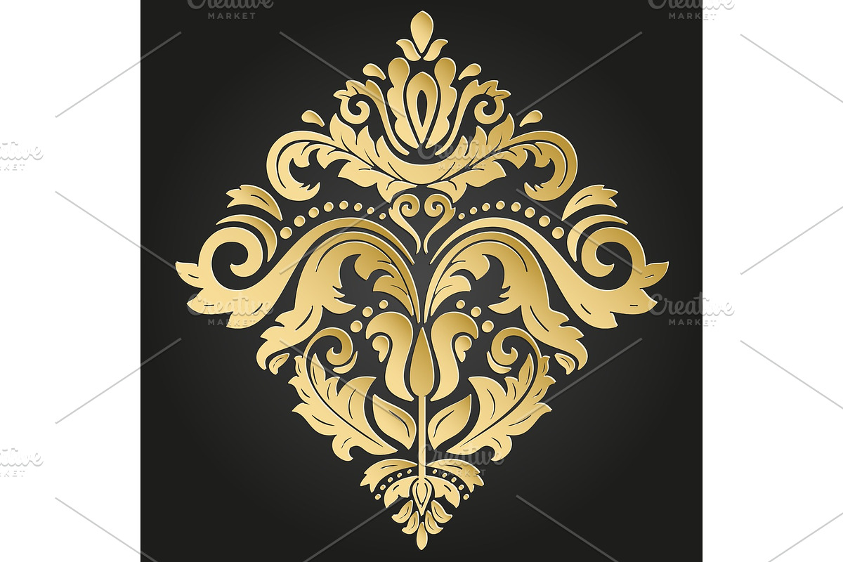 Oriental Vector Pattern With 3D, a Pattern Graphic by FineArtStudio (Photo 1 of 3)