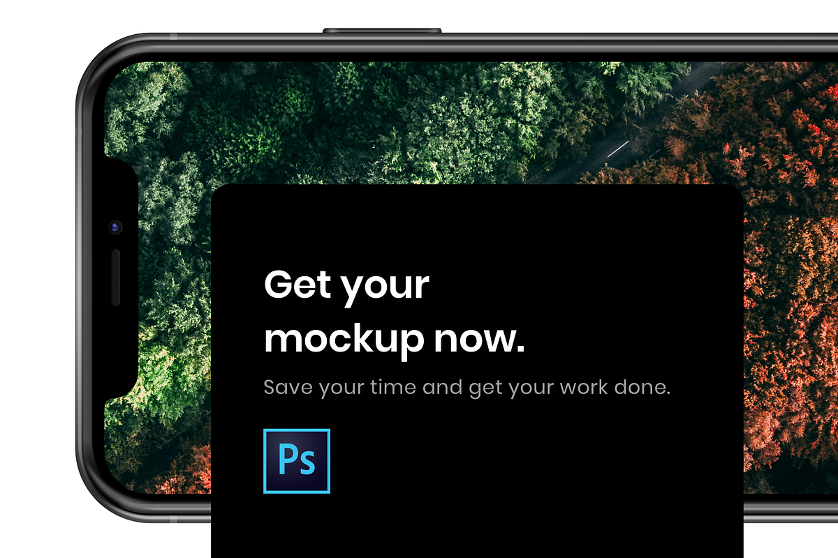 iPhone 11 Pro Max Photoshop Vector, a Product Mockup by mockuptain (Photo 5 of 5)