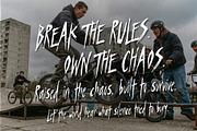 Punksters Trauma - Break the Rules, a Handwritten Font by HypeWorksCo (Thumbnail 7 of 14)