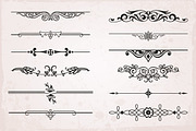 48 Vector Divider Design Elements, an Object Graphic by Digiselector Design Goods (Thumbnail 5 of 5)