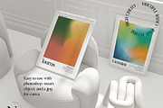 ALL WHITE FRAME MOCKUP BUNDLE, a Mockup by N digital designs (Thumbnail 7 of 11)