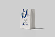 Paper Bag Mockup, a Packaging Mockup by Pikachudesign (Thumbnail 2 of 5)