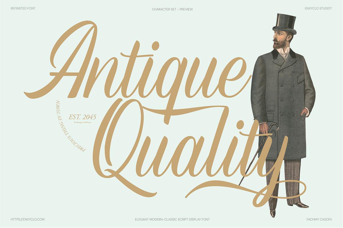 REFINSTED — Elegant Luxury Font, a Script Font by Enxyclo Studio (Photo 3 of 15)