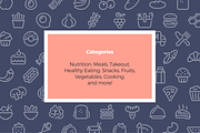 Food Icons — Pixi Line, an Outline Icon by Scott Dunlap (Thumbnail 3 of 9)
