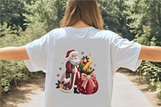 Faux Embroidery Santa with Sack of G, an Illustration by CrexoraLab (Thumbnail 4 of 4)